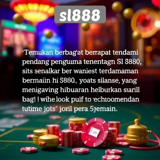 Pendapat Pengguna tentang Pengalaman di sl888